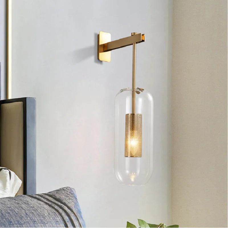 Wall Light Glass Sconce for Nordic Modern Interiors | Varalo