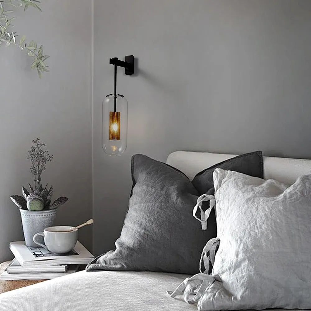 Wall Light Glass Sconce for Nordic Modern Interiors | Varalo