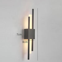 Wall Light Iron Acrylic in Modern Minimalist Style | Denaro