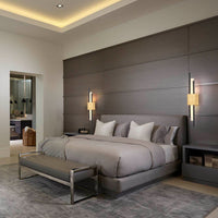 Wall Light Iron Acrylic in Modern Minimalist Style | Denaro