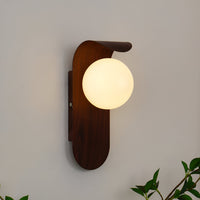 Wall Light Iron Wood Accent Nordic Minimalist | Varein