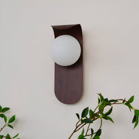 Wall Light Iron Wood Accent Nordic Minimalist | Varein