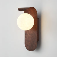 Wall Light Iron Wood Accent Nordic Minimalist | Varein
