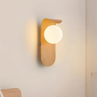 Wall Light Iron Wood Accent Nordic Minimalist | Varein