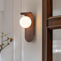 Wall Light Iron Wood Accent Nordic Minimalist | Varein