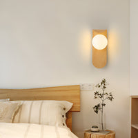 Wall Light Iron Wood Accent Nordic Minimalist | Varein