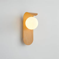 Wall Light Iron Wood Accent Nordic Minimalist | Varein