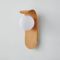 Wall Light Iron Wood Accent Nordic Minimalist | Varein