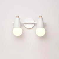 Wall Light Iron and Wood with Adjustable Heads Modern | Esvorn