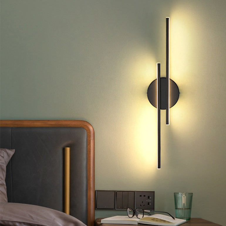 Wall Light LED Double Line in Nordic Style | Vilmar