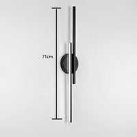 Wall Light LED Double Line in Nordic Style | Vilmar