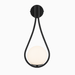Wall Light LED Glass Globe Modern Design Bedroom Use | Wozami