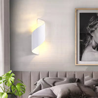 Wall Light LED Metal Rounded Contemporary Minimalist | Blonche