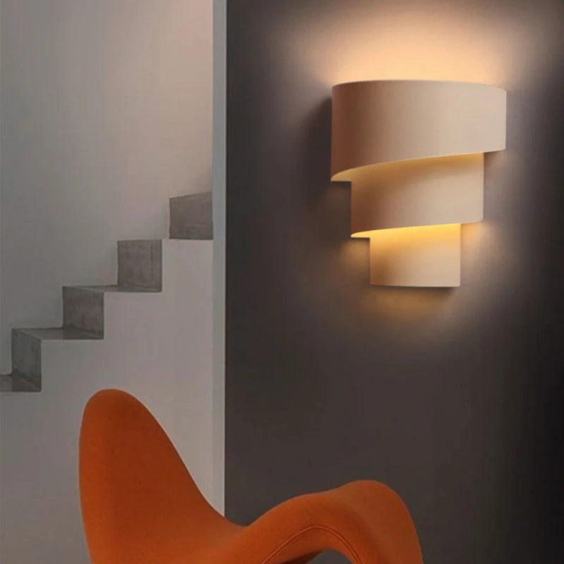 Wall Light LED Metal Rounded Contemporary Minimalist | Blonche