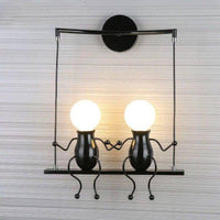 Wall Light LED Metal Swing Figure Modern Design | Ramaro