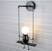 Wall Light LED Metal Swing Figure Modern Design | Ramaro