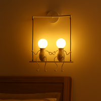 Wall Light LED Metal Swing Figure Modern Design | Ramaro