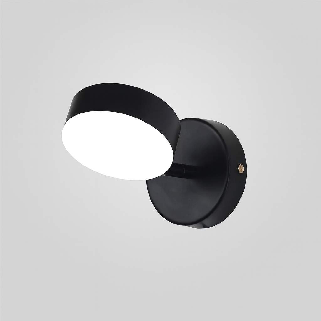 Wall Light LED in Nordic Style Black Gold | Vervan