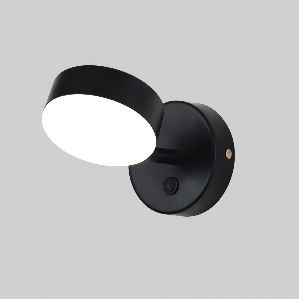 Wall Light LED in Nordic Style Black Gold | Vervan