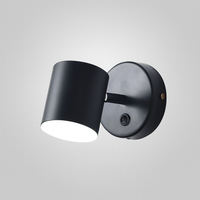 Wall Light LED with Nordic Metal Finish Black Gold | Harven