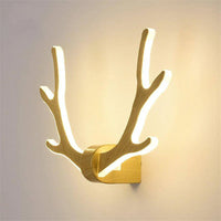 Wall Light LED with Wood Finish Scandinavian Style | Olparo