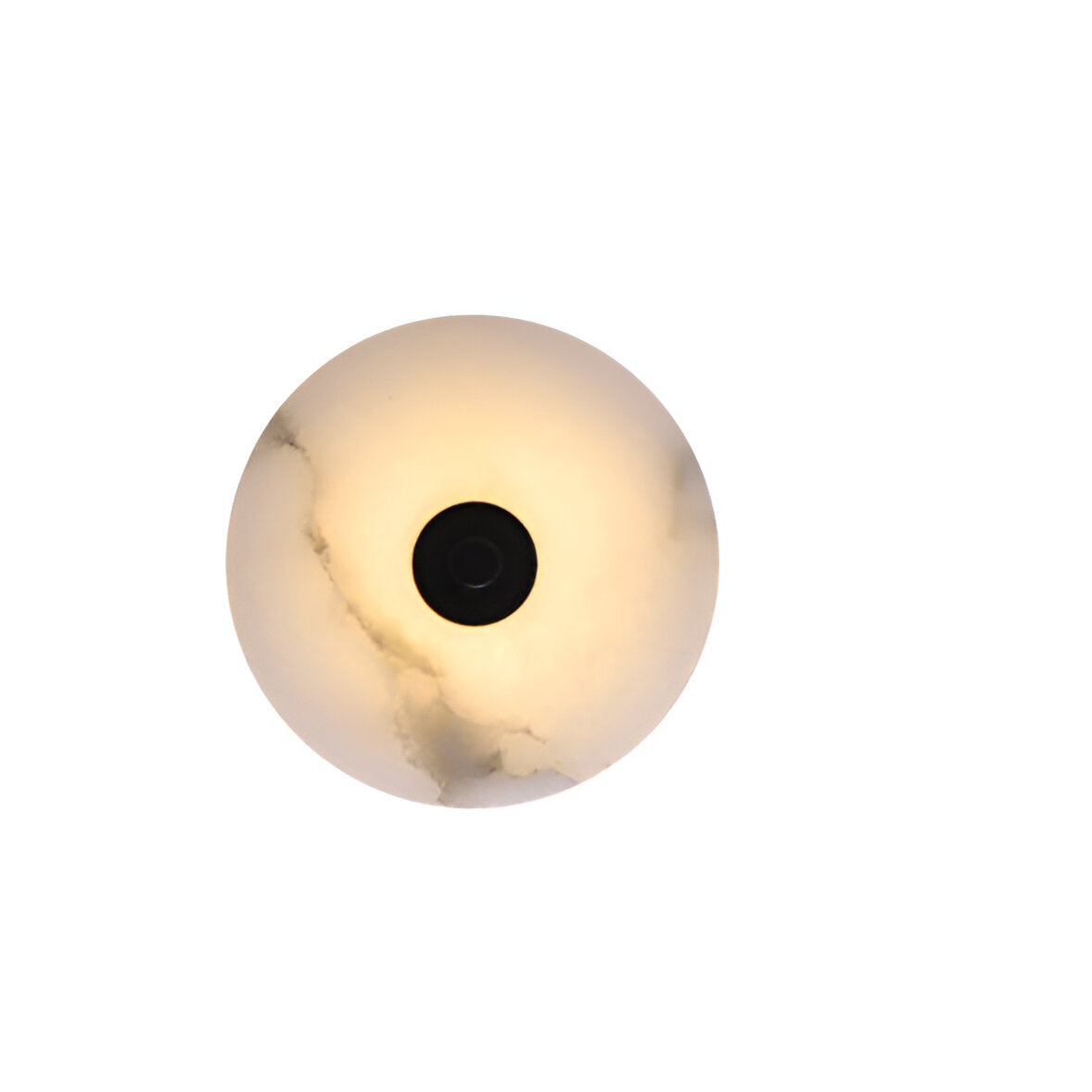 Wall Light Marble Alabaster Modern Round Design | Luniver