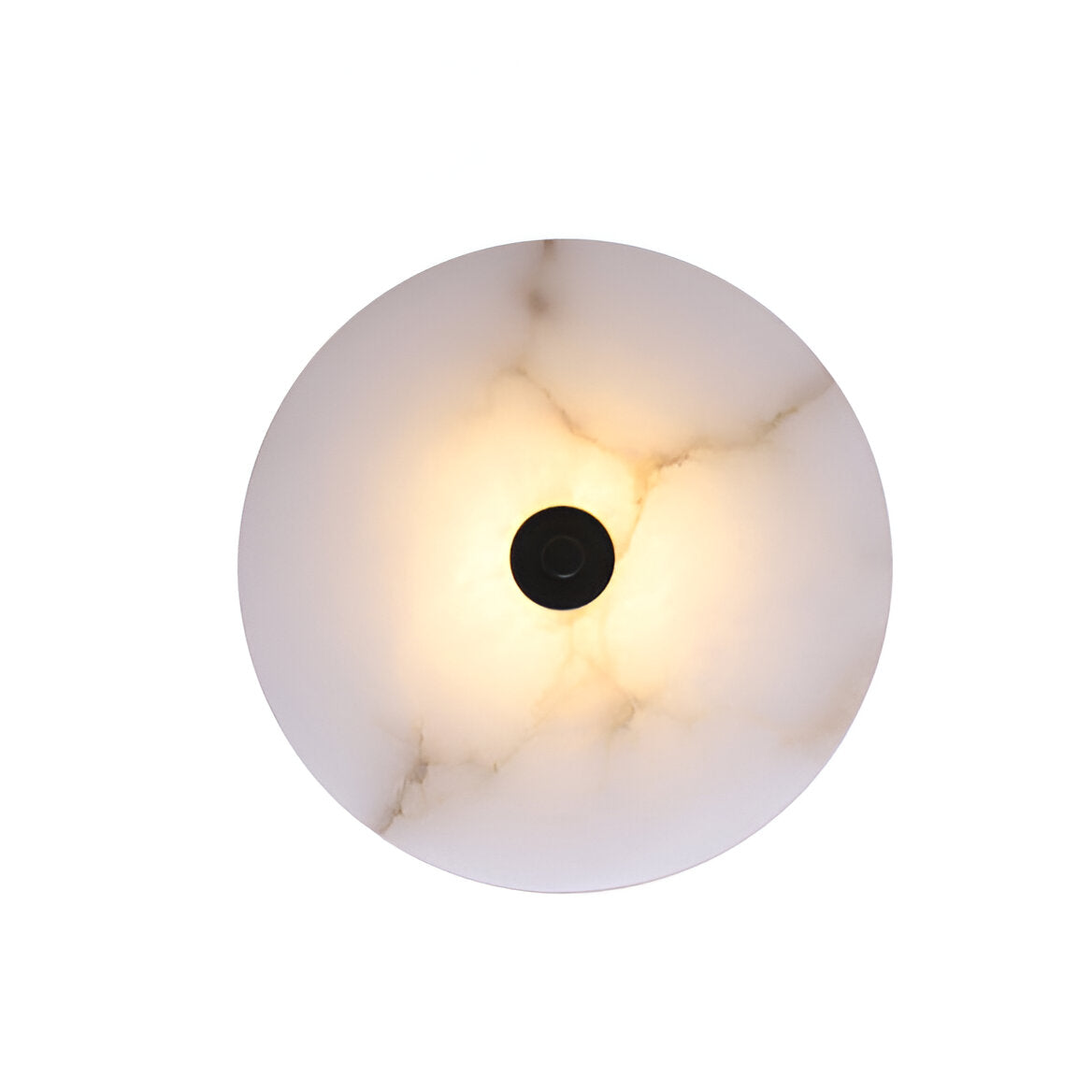 Wall Light Marble Alabaster Modern Round Design | Luniver