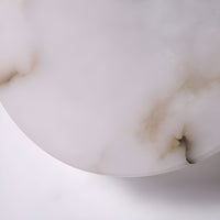 Wall Light Marble Alabaster Modern Round Design | Luniver