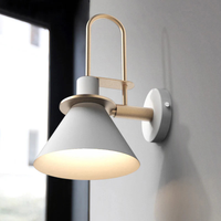 Wall Light Metal Cone for Kids Bedroom Lighting | Zecara