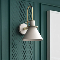 Wall Light Metal Cone for Kids Bedroom Lighting | Zecara