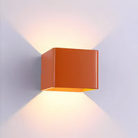 Wall Light Metal Cube LED in Modern Style | Colyra