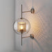 Wall Light Metal Glass Nordic Industrial Style | Onealor
