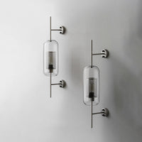 Wall Light Metal Glass Nordic Industrial Style | Onealor