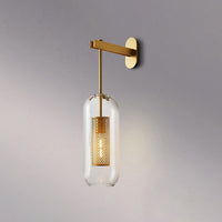 Wall Light Metal Glass Nordic Industrial Style | Onealor