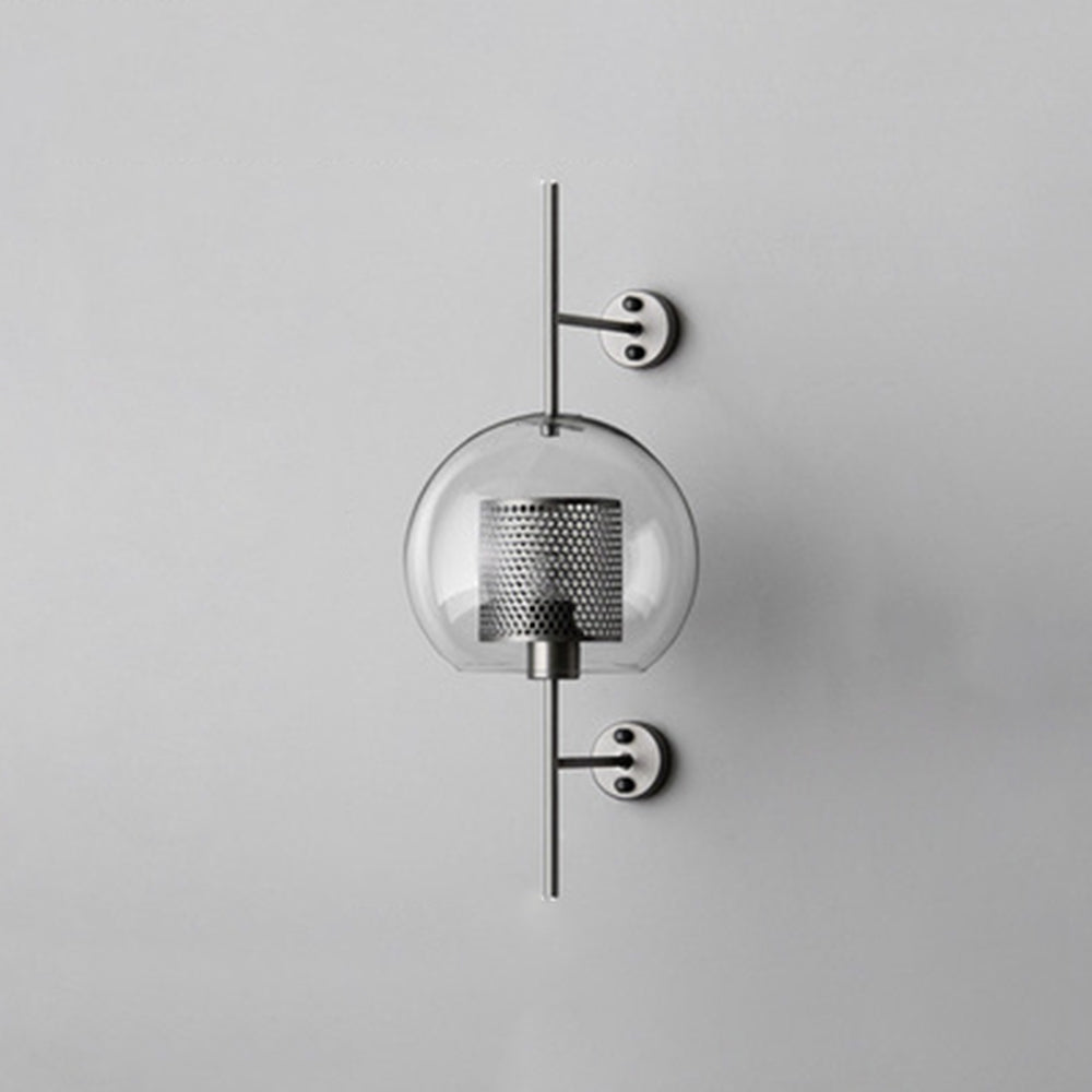 Wall Light Metal Glass Nordic Industrial Style | Onealor