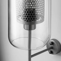Wall Light Metal Glass Nordic Industrial Style | Onealor