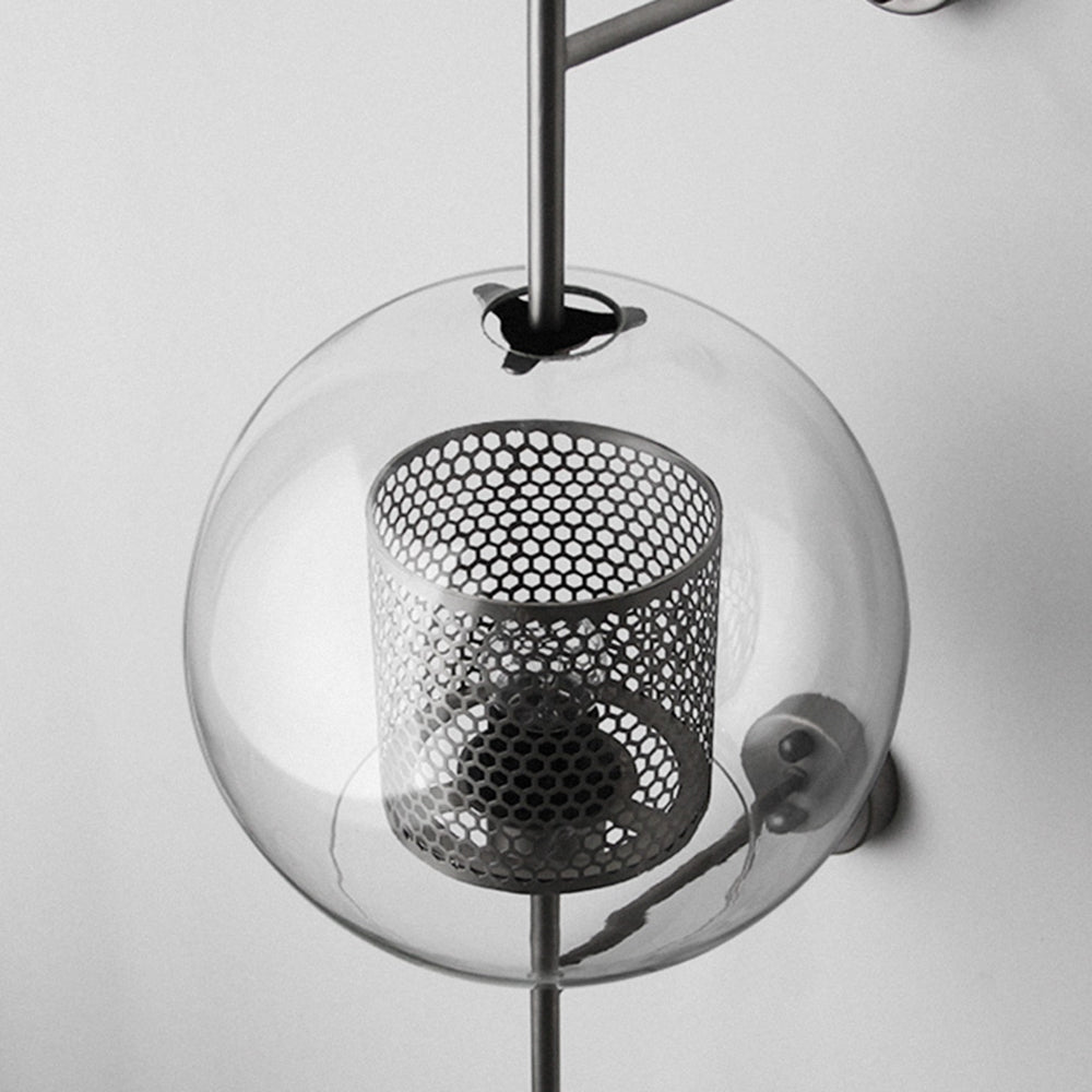 Wall Light Metal Glass Nordic Industrial Style | Onealor