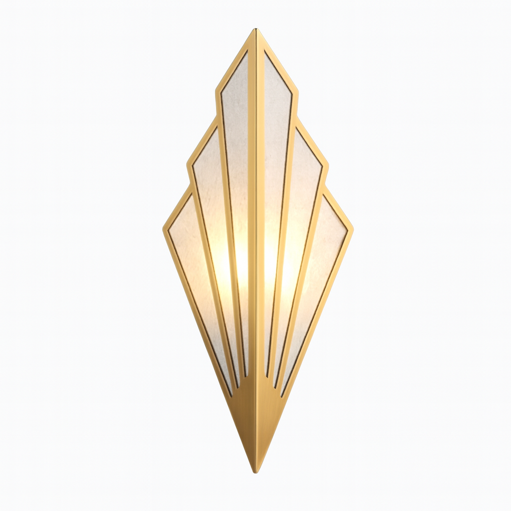 Wall Light Metal LED Triangular Design Modern | Trelvio