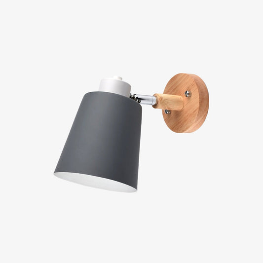 Wall Light Metal LED with Nordic Adjustable Shade | Norella