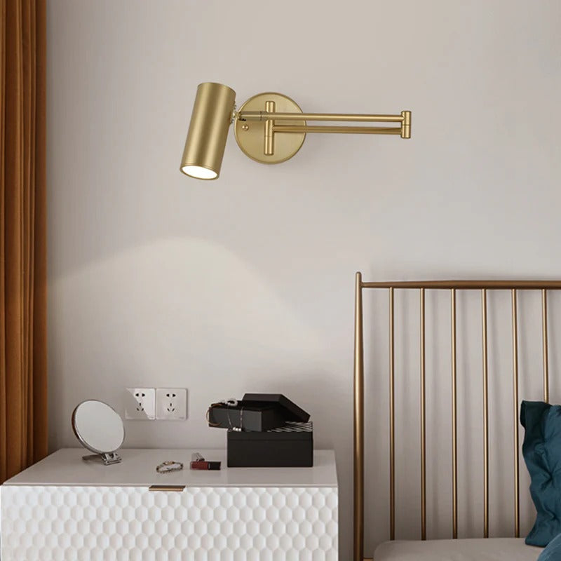 Wall Light Metal Reading with Adjustable Arm Modern | Sevelin