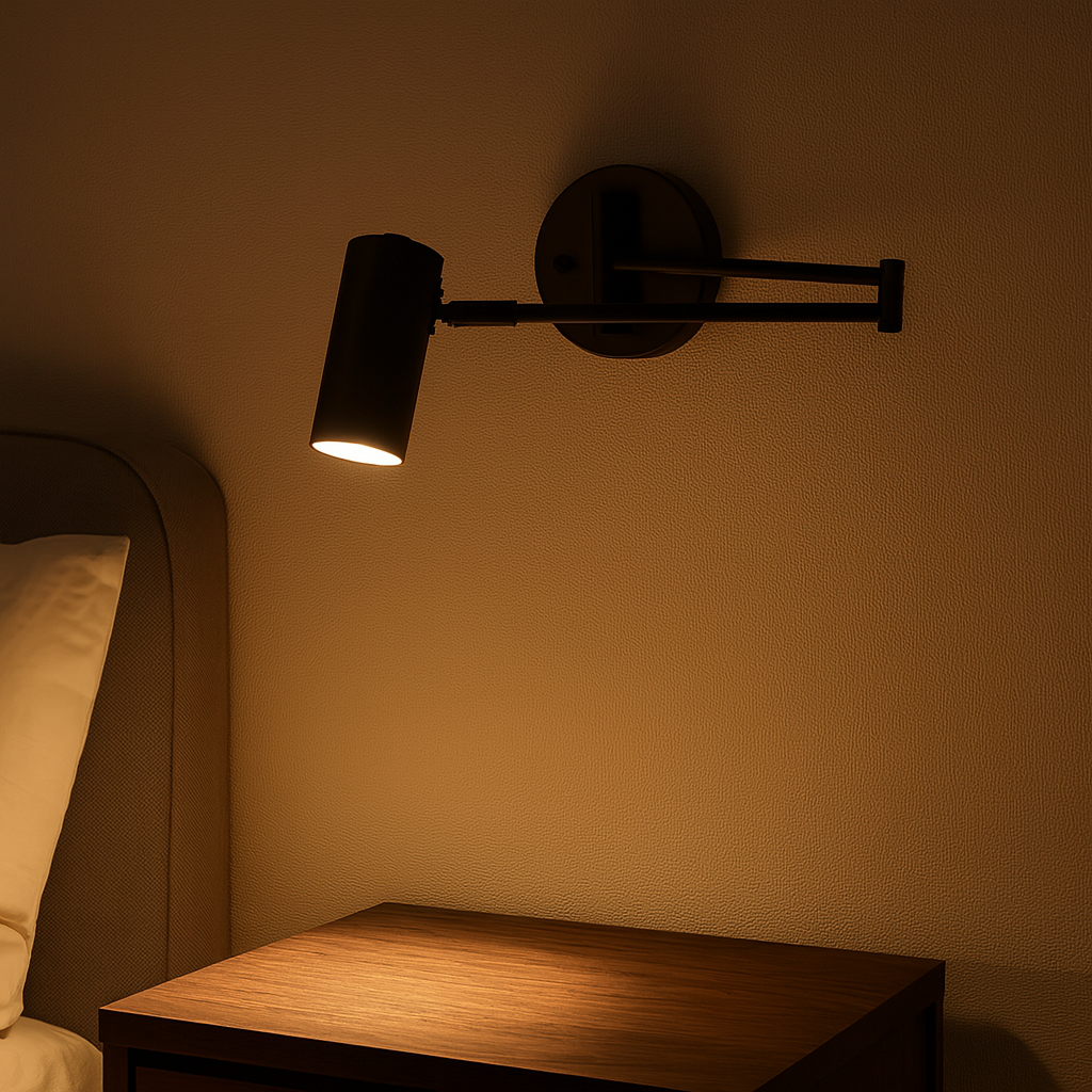 Wall Light Metal Reading with Adjustable Arm Modern | Sevelin