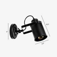 Wall Light Metal Retro Industrial Style | Cafiro