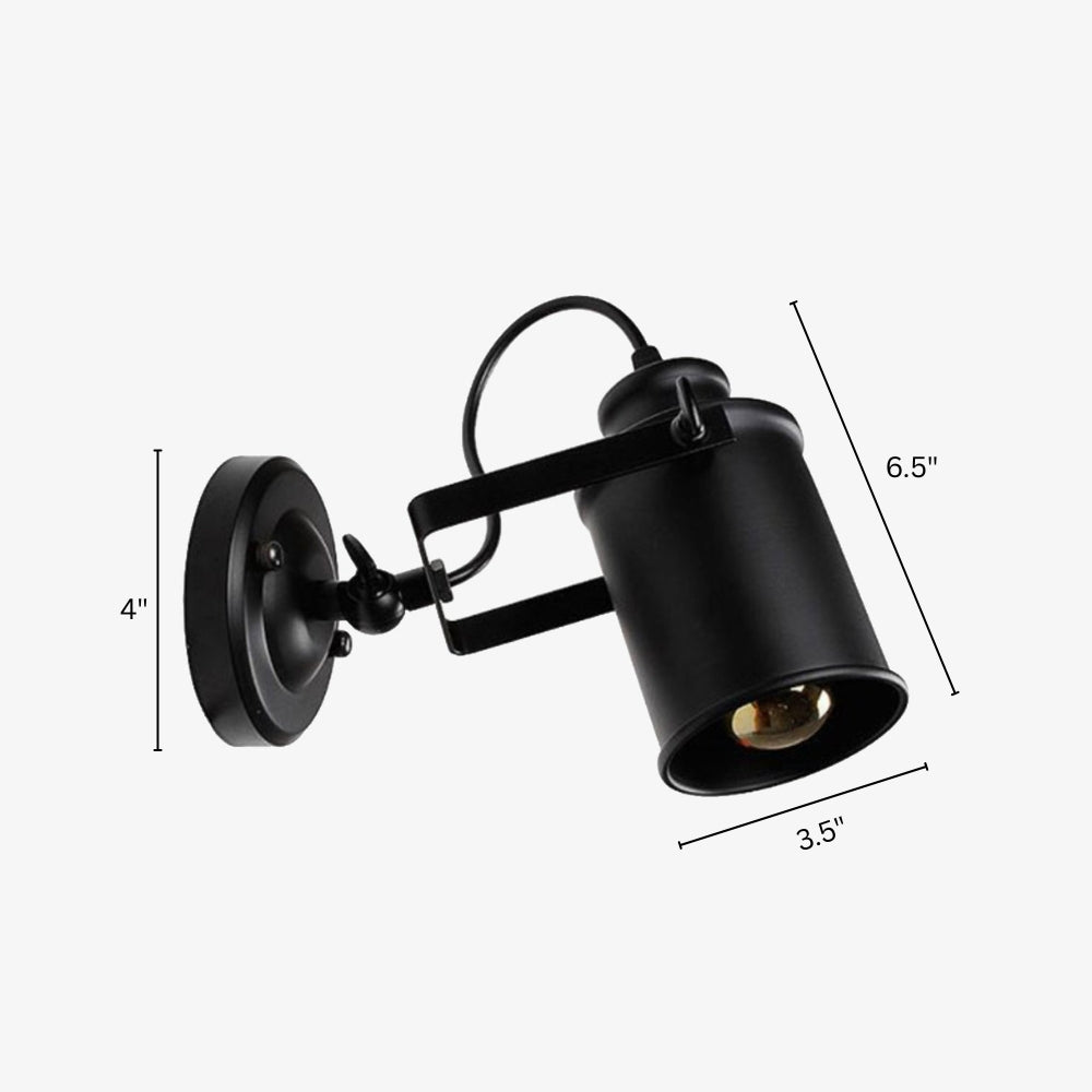 Wall Light Metal Retro Industrial Style | Cafiro