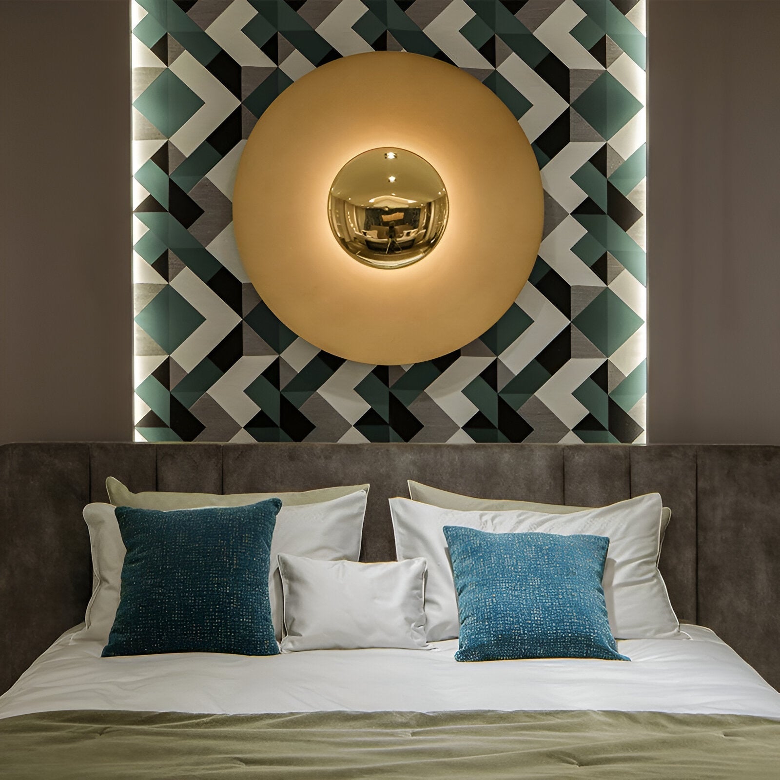 Wall Light Metal Round Nordic Design | Colaro