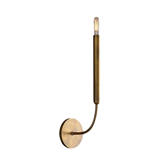 Wall Light Metal Tube Traditional Design | Bravion