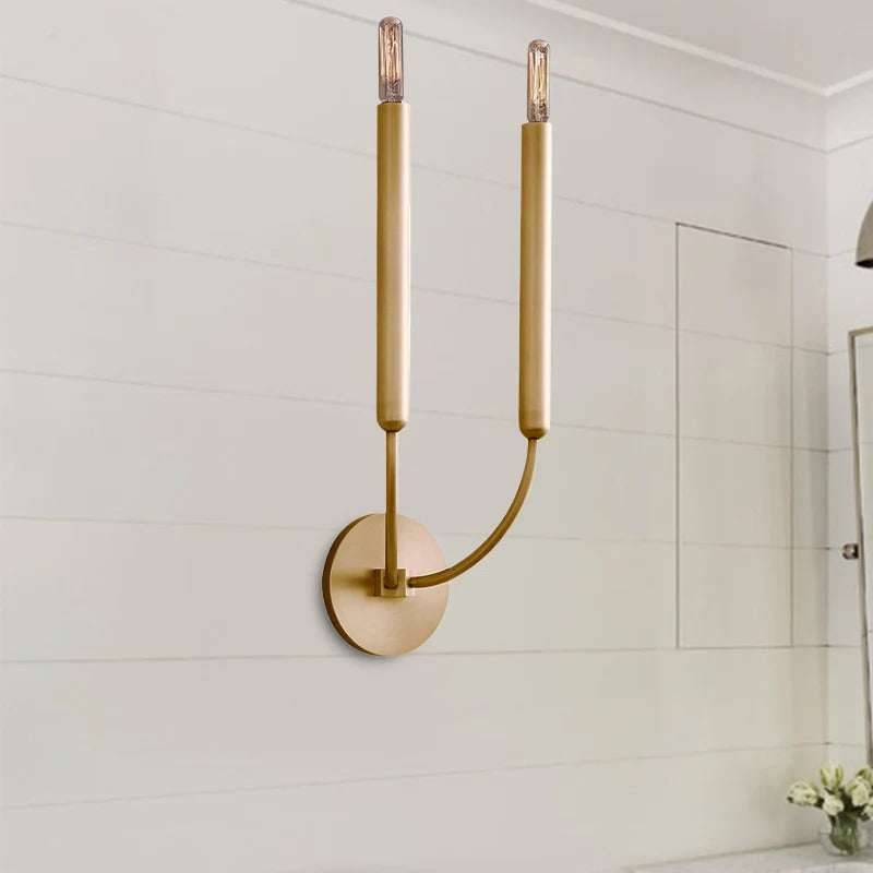 Wall Light Metal Tube Traditional Design | Bravion