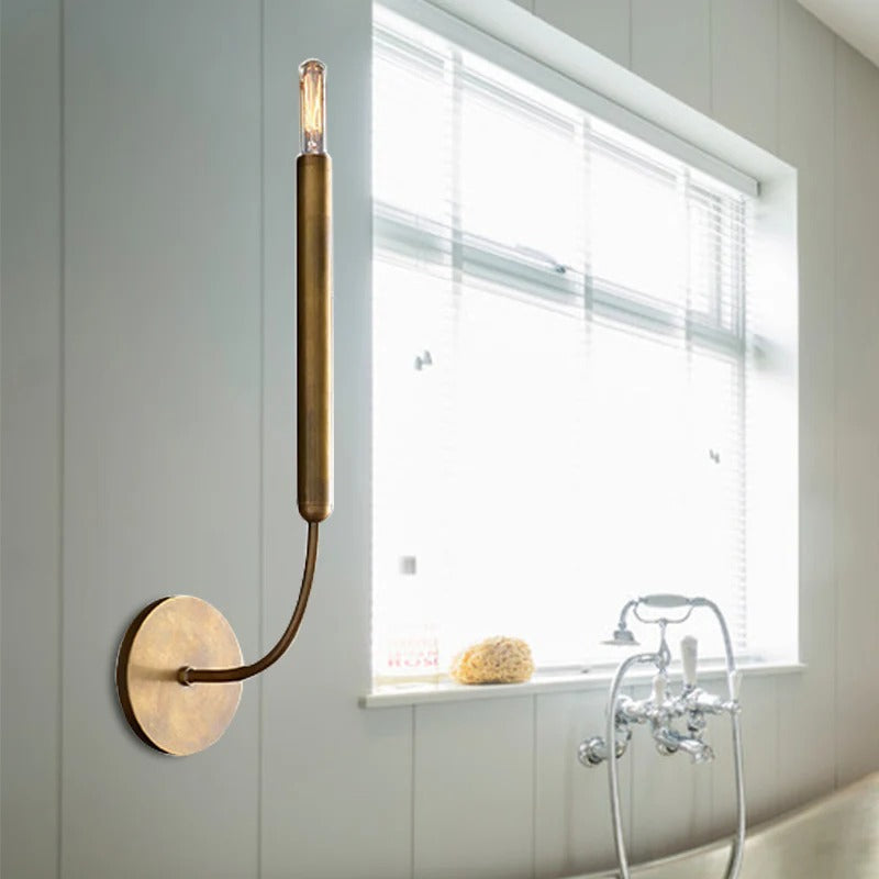Wall Light Metal Tube Traditional Design | Bravion