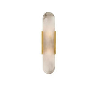 Wall Light Modern Marble Look with Dimmable LED | Crevalo