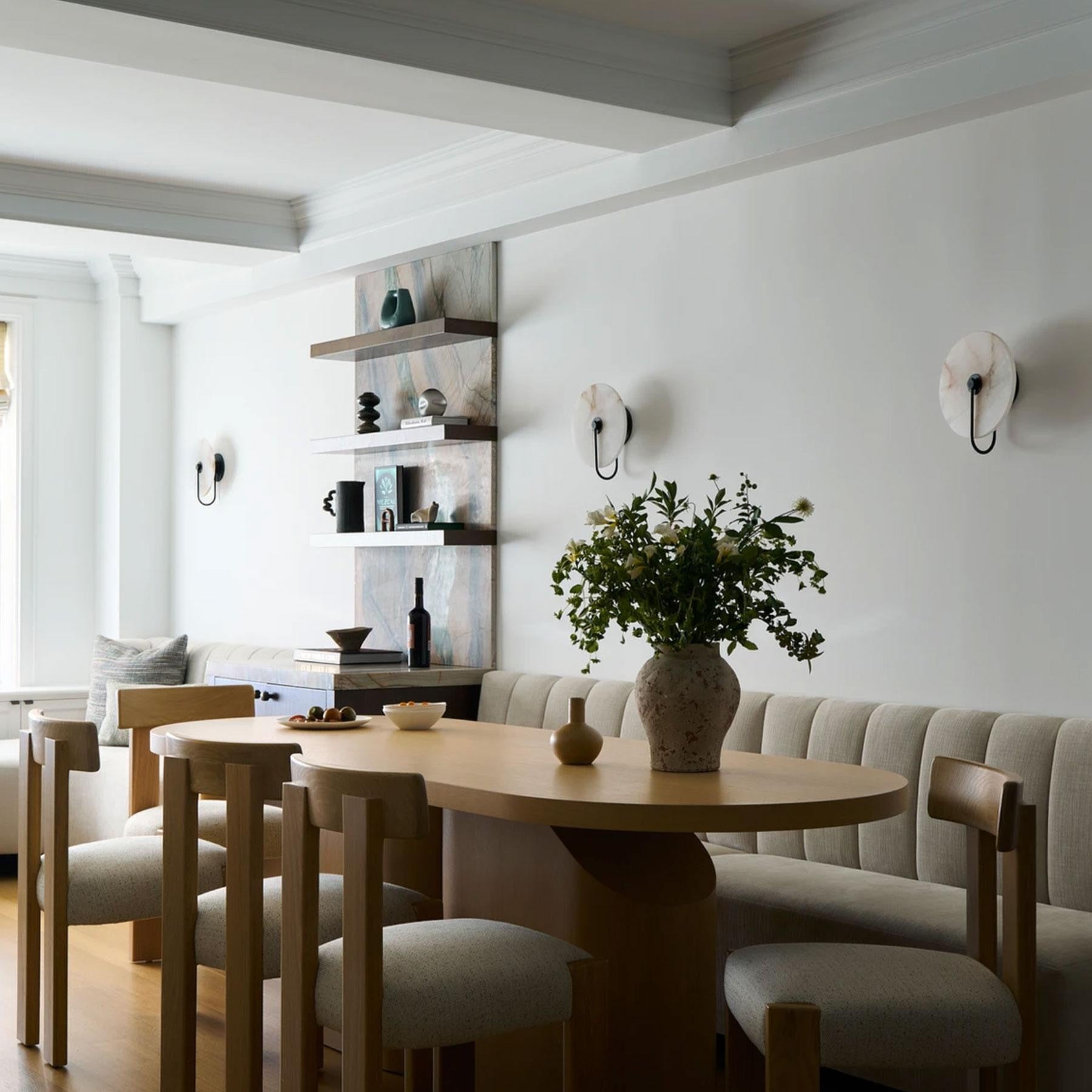 Wall Light Natural Alabaster Marble Nordic Style | Varino