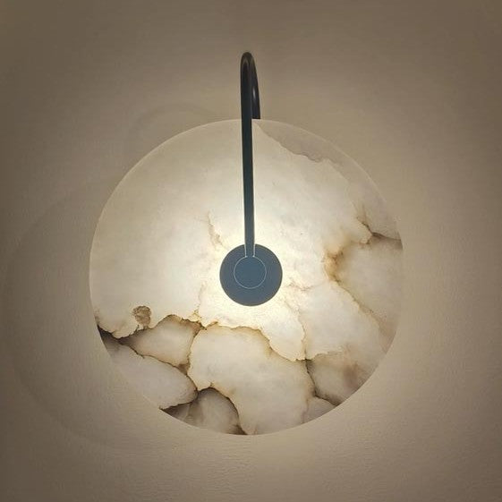 Wall Light Natural Alabaster Marble Nordic Style | Varino